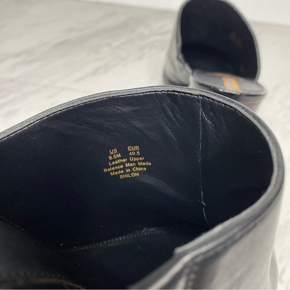 Sam Edelman Shiloh Black Leather Heeled Mule 9 1/2 M - Picture 11 of 14